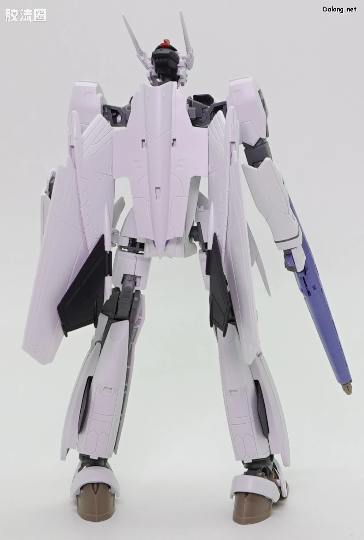 万代超时空要塞系列拼装模型 HG 1/100系列 VF-25F 弥赛亚女武神（早乙女阿尔特机） - 图片