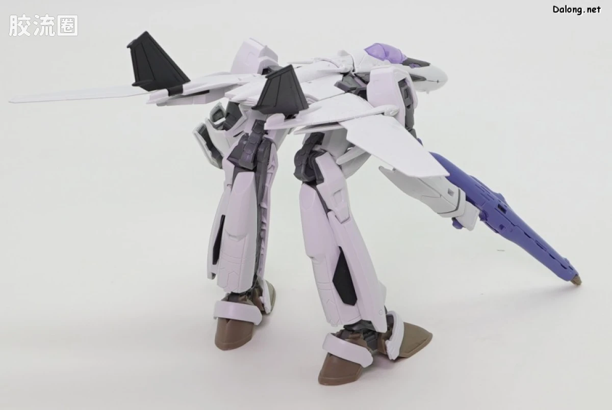万代超时空要塞系列拼装模型 HG 1/100系列 VF-25F 弥赛亚女武神（早乙女阿尔特机） - 图片