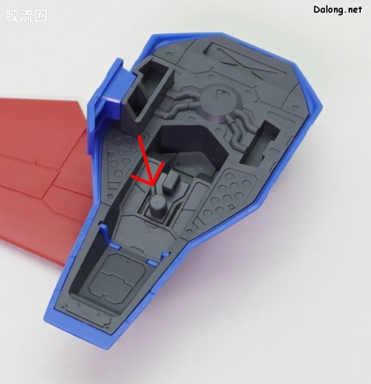 MG 特殊武器配件 F90ⅢY Cluster高达用任务背包X型 - 图片