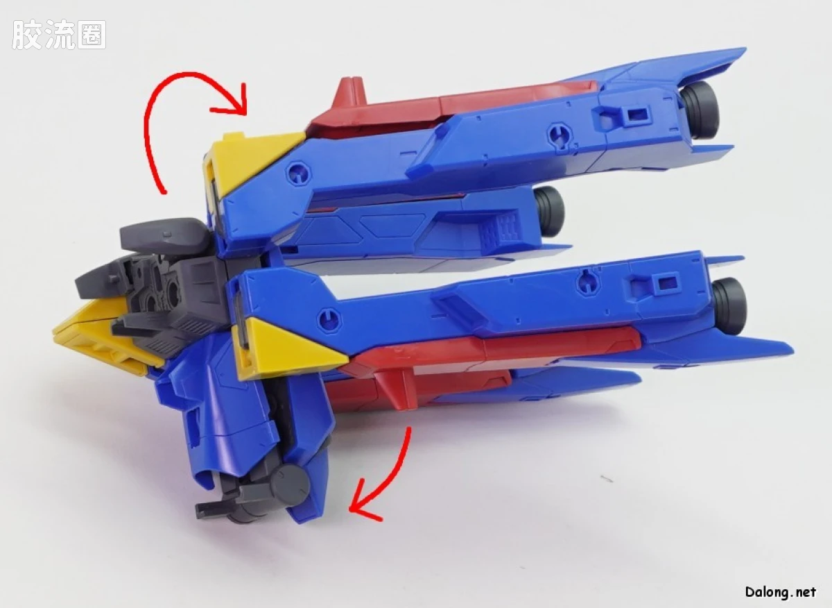 MG 特殊武器配件 F90ⅢY Cluster高达用任务背包X型 - 图片