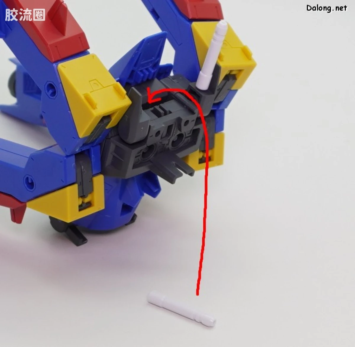 MG 特殊武器配件 F90ⅢY Cluster高达用任务背包X型 - 图片