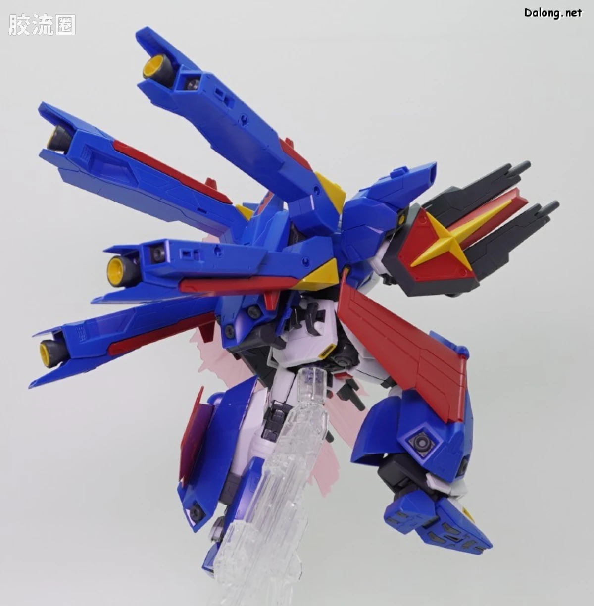 MG 特殊武器配件 F90ⅢY Cluster高达用任务背包X型 - 图片