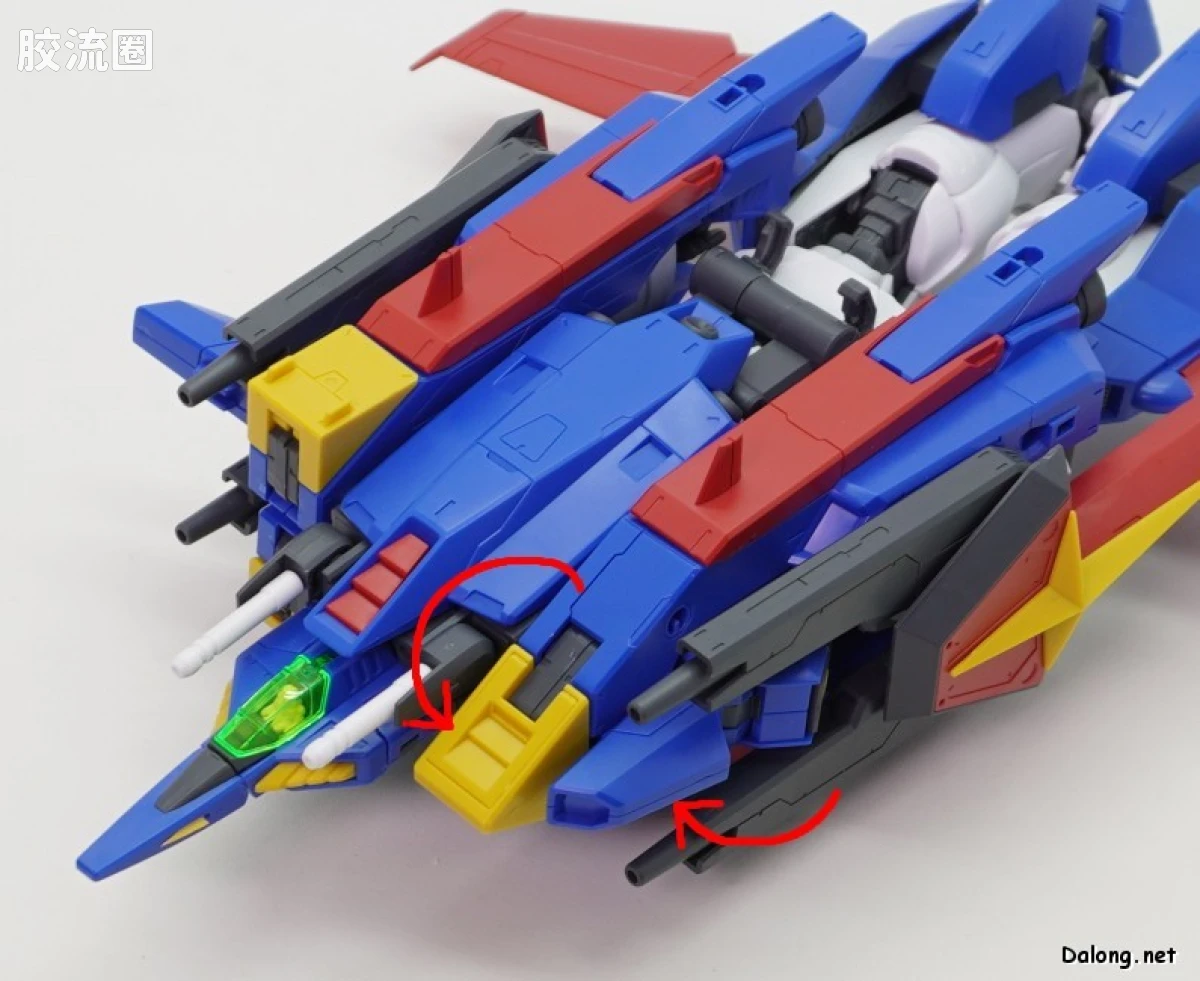 MG 特殊武器配件 F90ⅢY Cluster高达用任务背包X型 - 图片