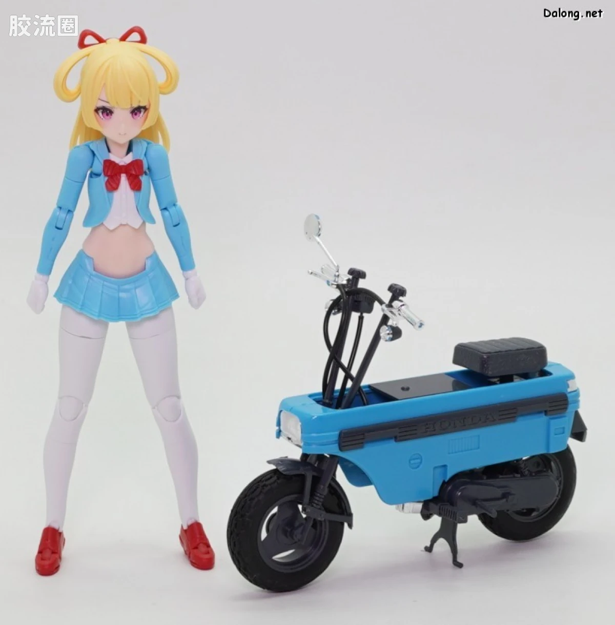 女神装置 普通版 23.2 BUSTER DOLL 骑士爱丽丝&本田 AB12 Motocompo - 图片