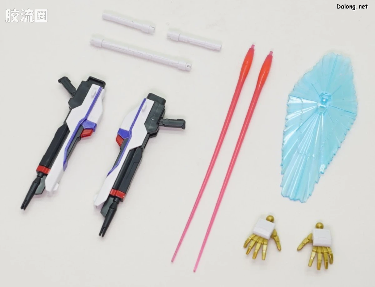 HGUC 网络限定版 强袭自由高达二式&光之翼特效件套装 - 图片
