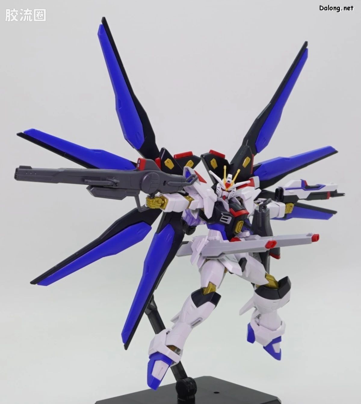 HGUC 网络限定版 强袭自由高达二式&光之翼特效件套装 - 图片