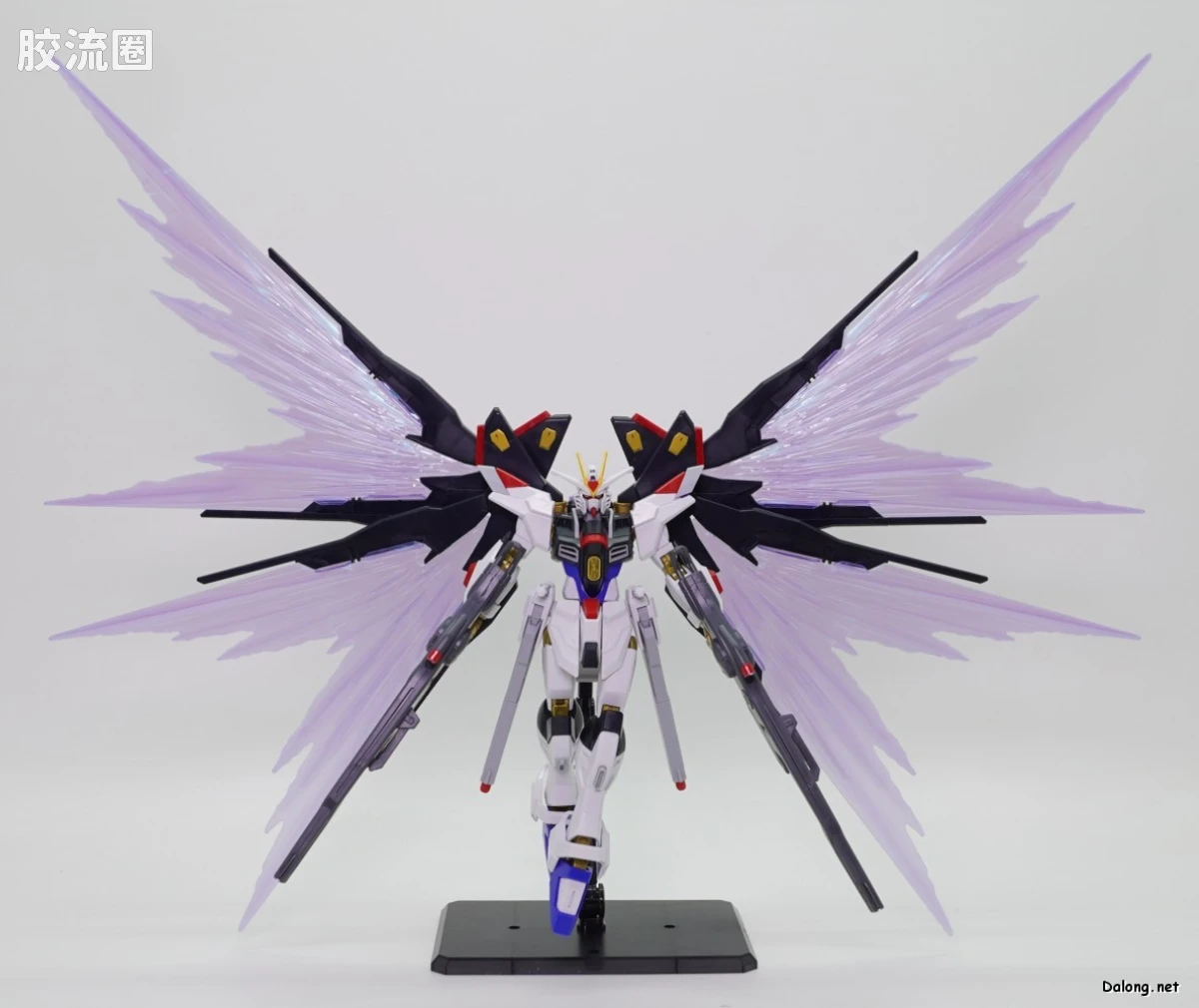 HGUC 网络限定版 强袭自由高达二式&光之翼特效件套装 - 图片