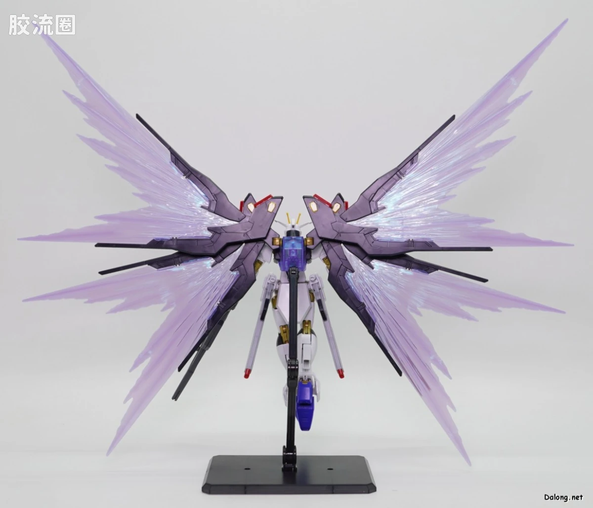 HGUC 网络限定版 强袭自由高达二式&光之翼特效件套装 - 图片