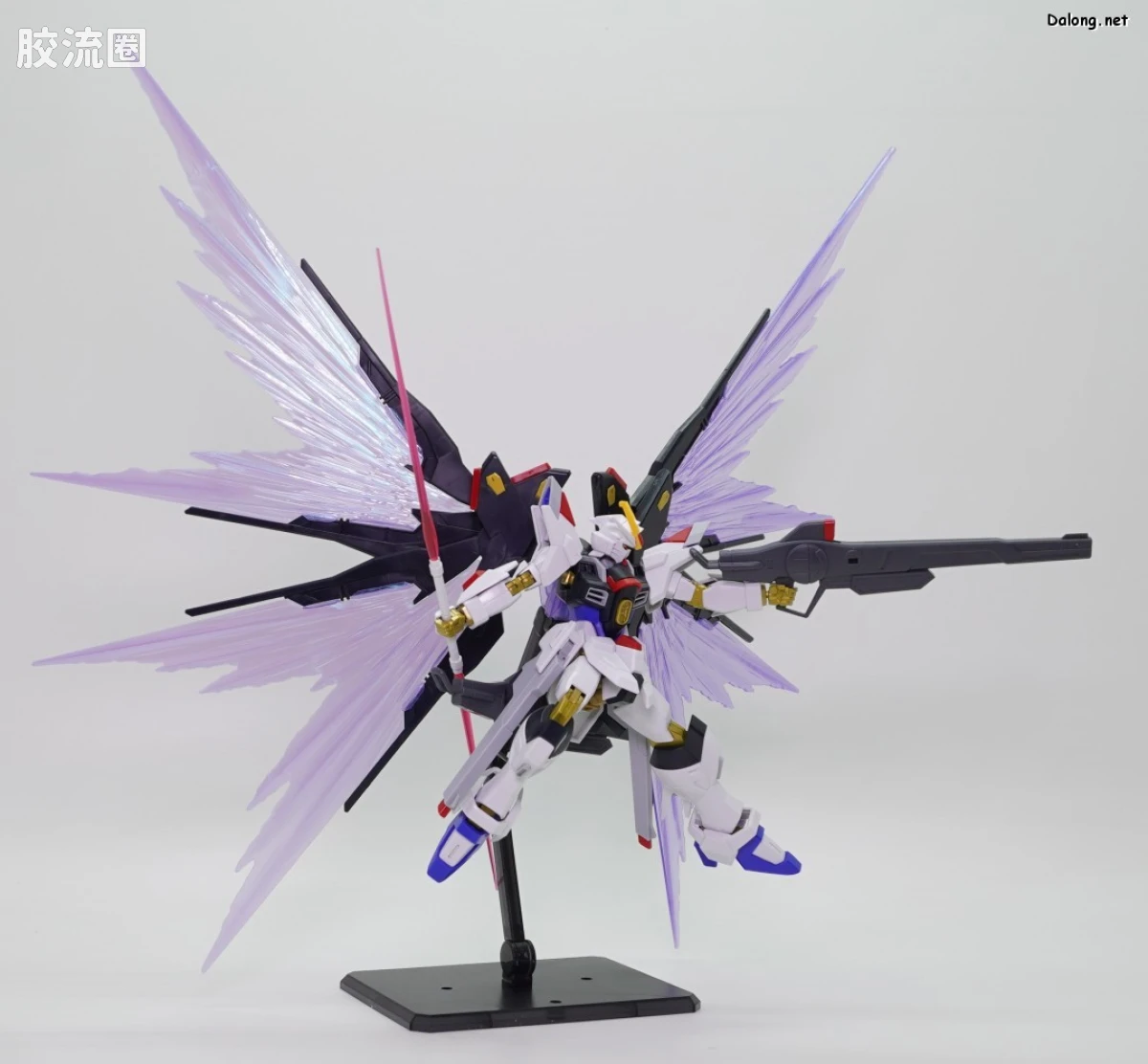 HGUC 网络限定版 强袭自由高达二式&光之翼特效件套装 - 图片