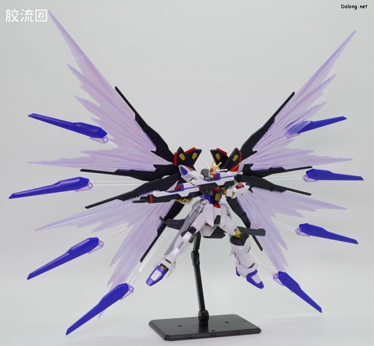 HGUC 网络限定版 强袭自由高达二式&光之翼特效件套装 - 图片