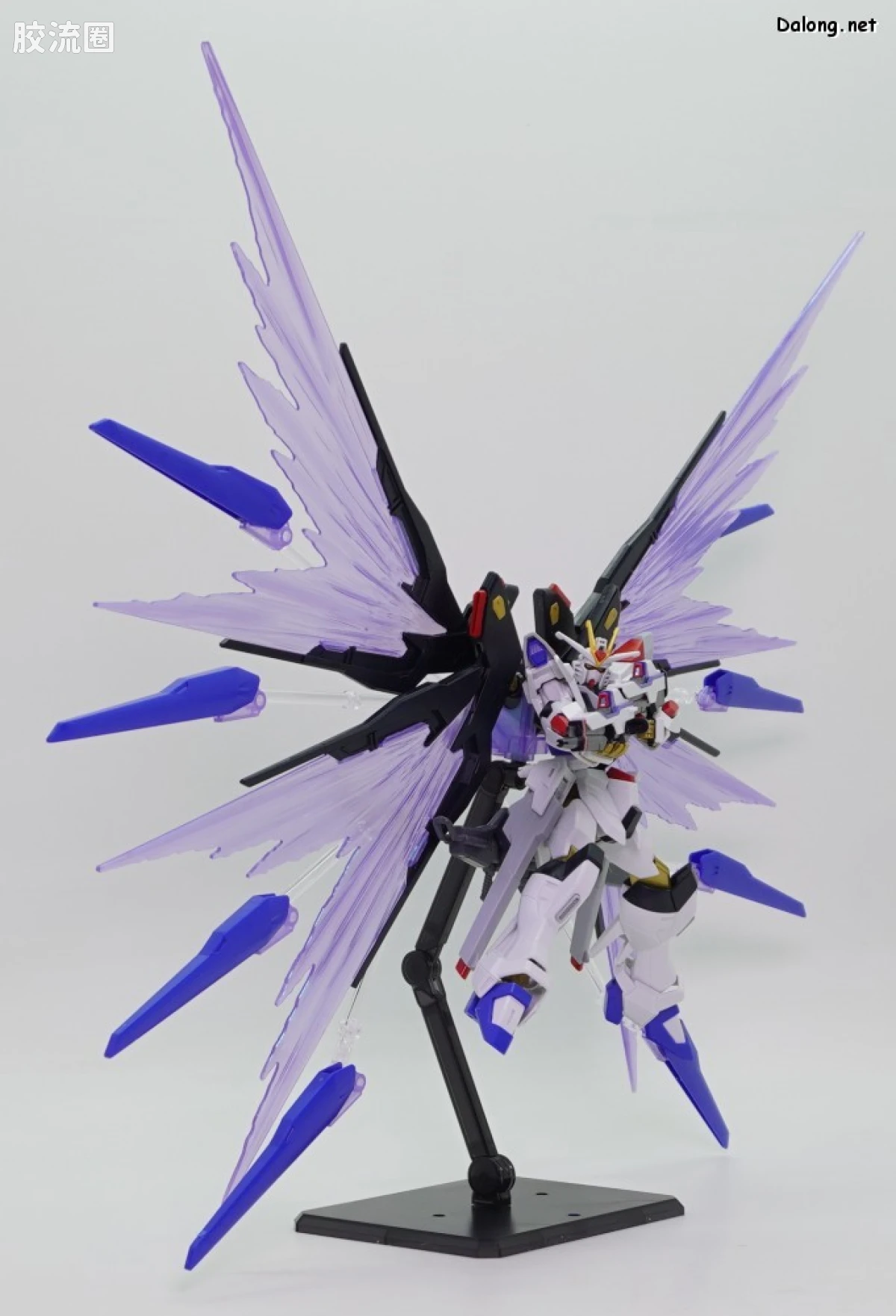 HGUC 网络限定版 强袭自由高达二式&光之翼特效件套装 - 图片