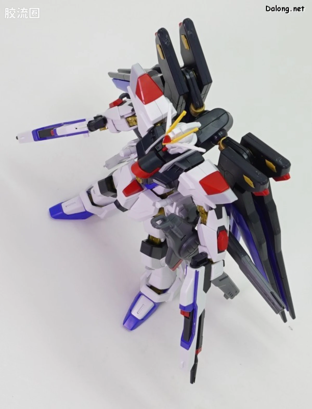 HGUC 网络限定版 强袭自由高达二式&光之翼特效件套装 - 图片