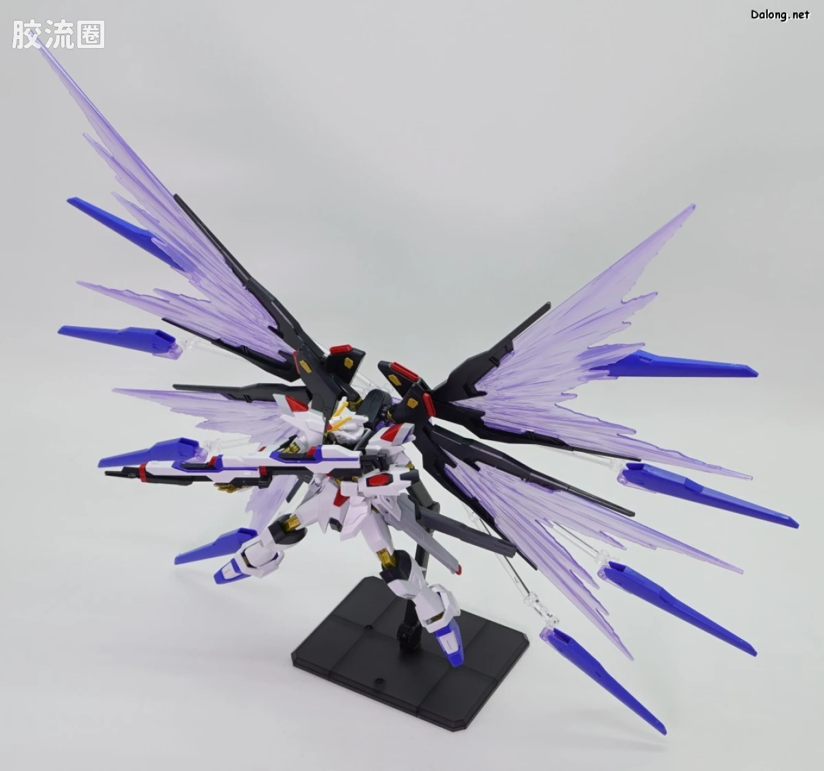 HGUC 网络限定版 强袭自由高达二式&光之翼特效件套装 - 图片