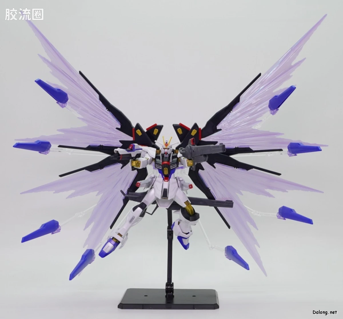 HGUC 网络限定版 强袭自由高达二式&光之翼特效件套装 - 图片