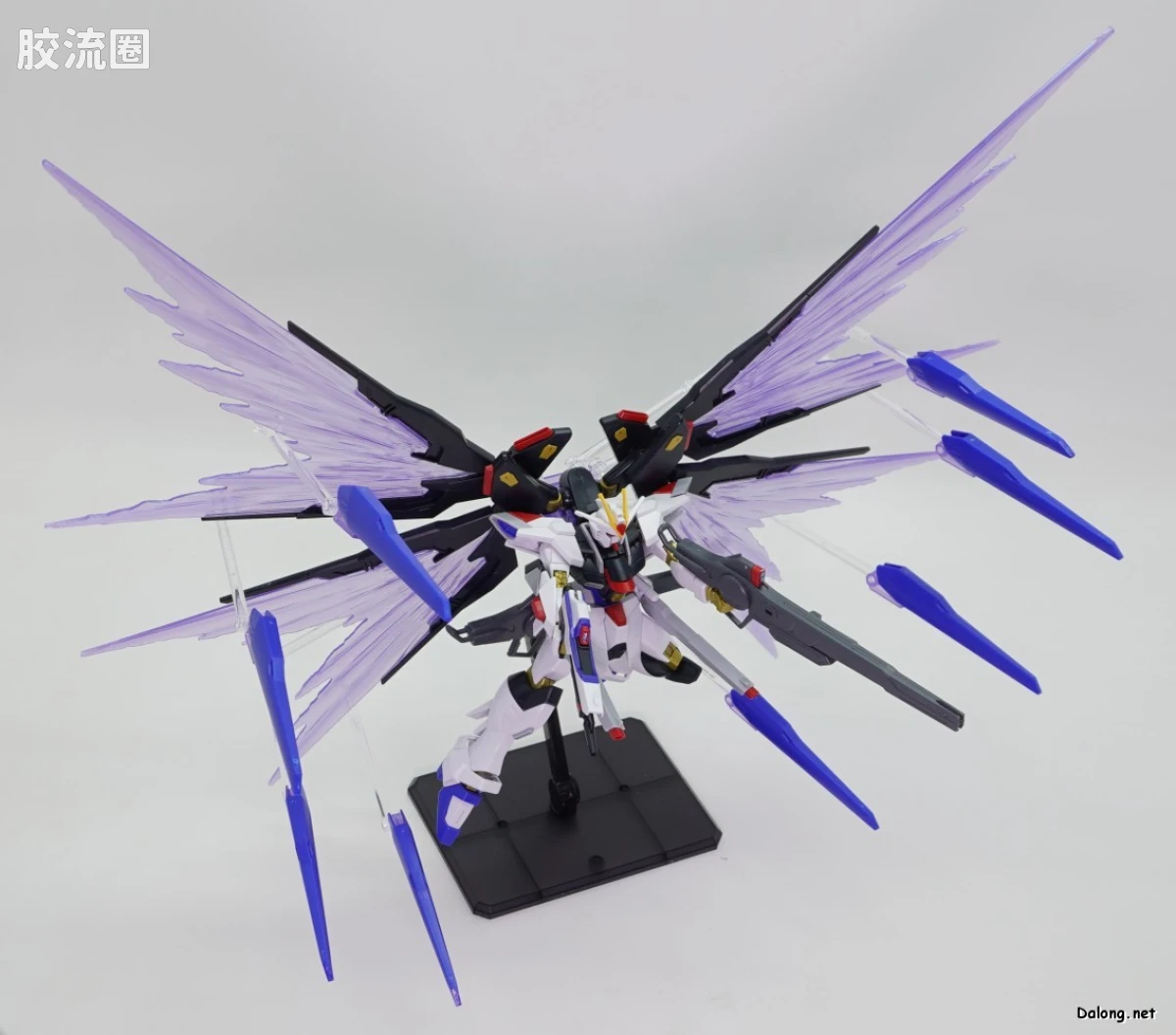 HGUC 网络限定版 强袭自由高达二式&光之翼特效件套装 - 图片