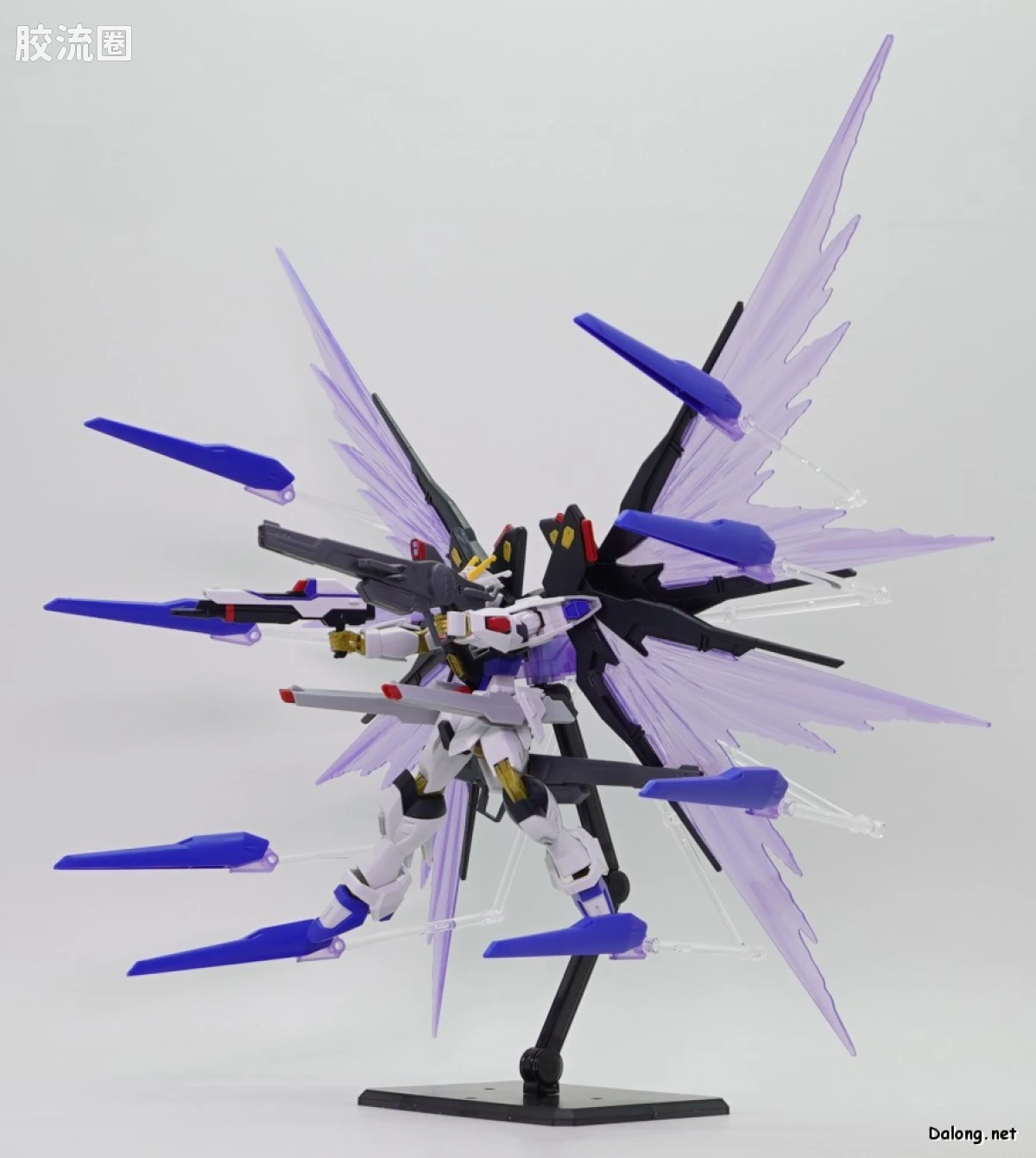 HGUC 网络限定版 强袭自由高达二式&光之翼特效件套装 - 图片