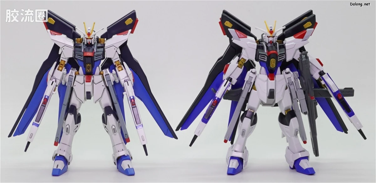 HGUC 网络限定版 强袭自由高达二式&光之翼特效件套装 - 图片