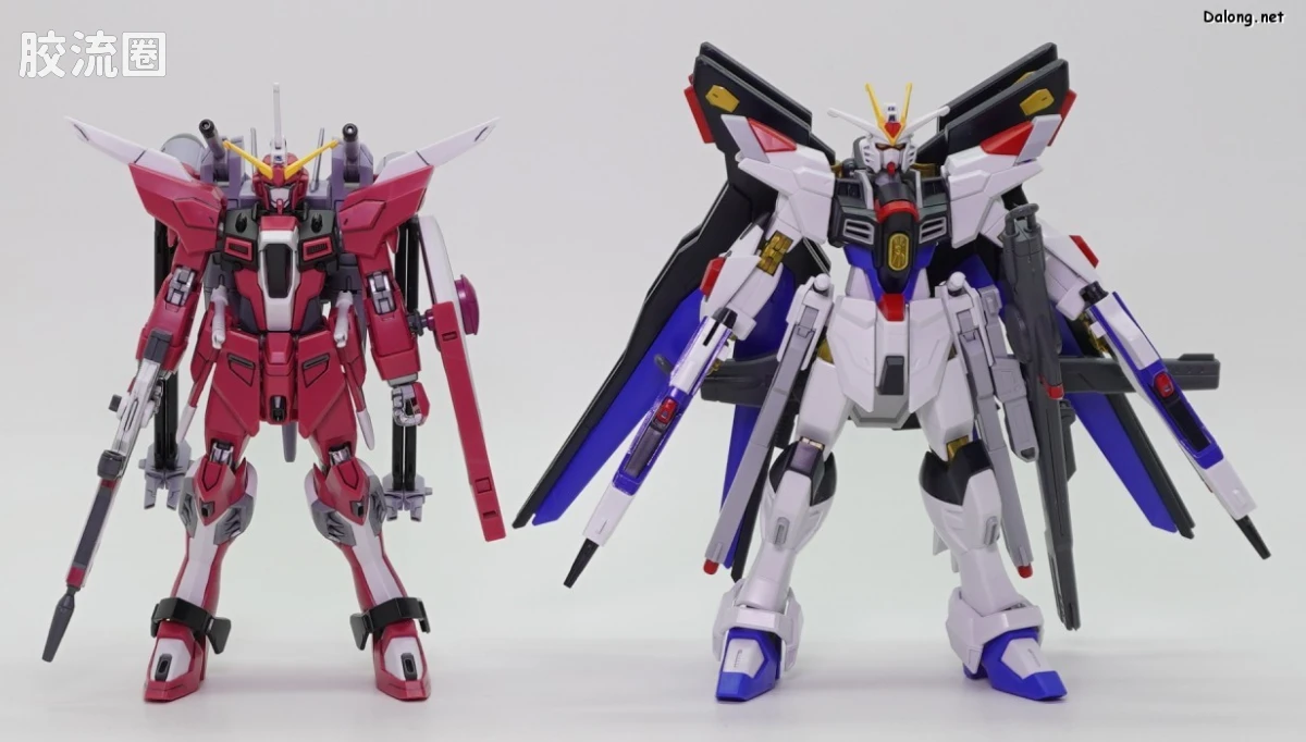 HGUC 网络限定版 强袭自由高达二式&光之翼特效件套装 - 图片