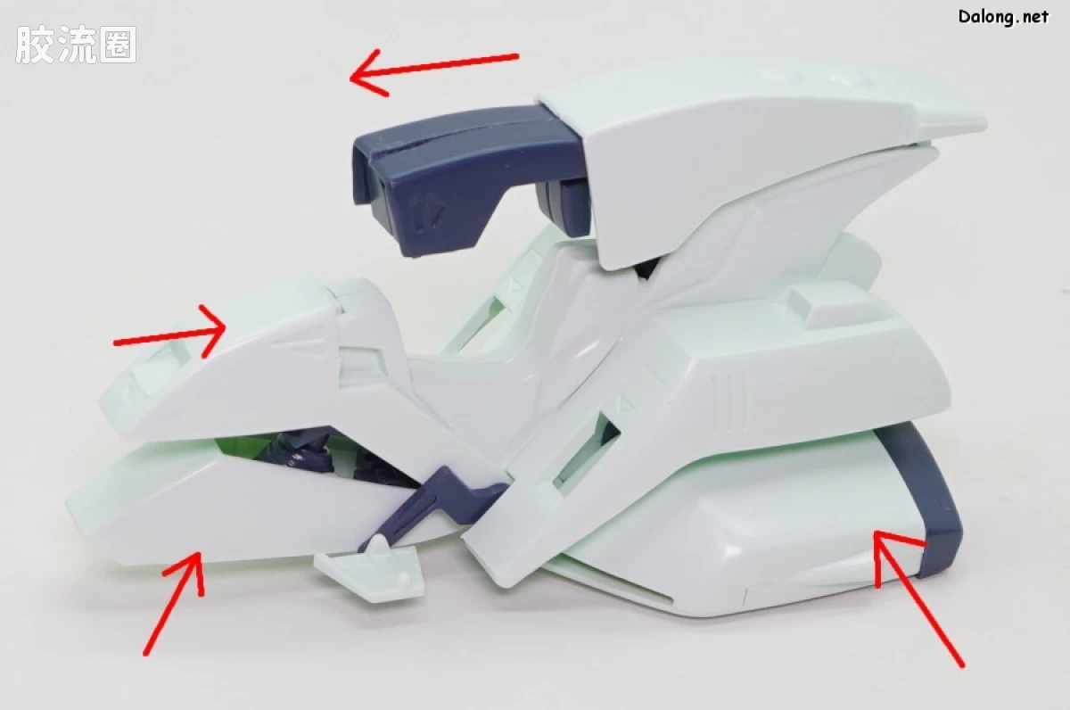 万代综合拼装模型系列 重战机L-GAIM 1/144 <重战机 L-GAIM> 套装3 - 图片