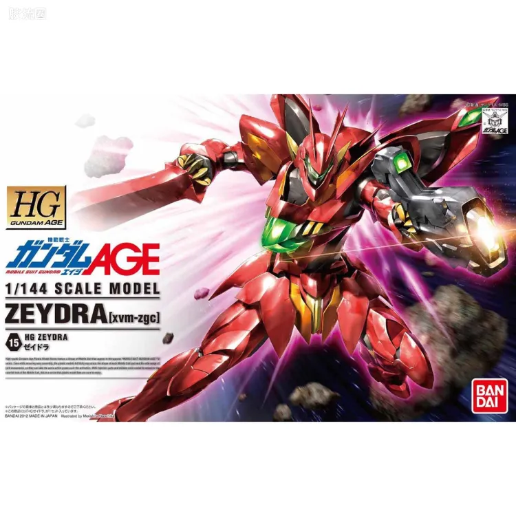 高达AGE HG AGE 普通版 15 杰德拉