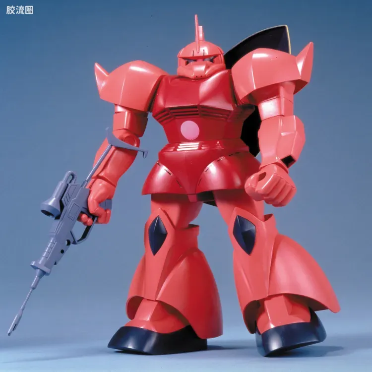 高达0079拼装模型 1/60 MS-14S 指挥官型勇士[夏亚·阿兹纳布尔专用机] - 图片