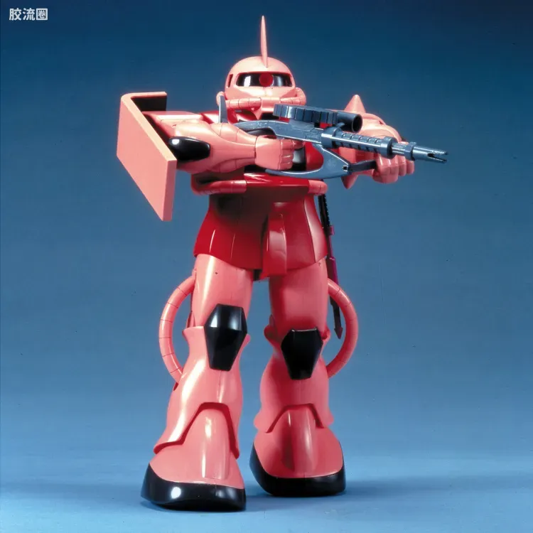 高达0079拼装模型 1/60 MS-06S 指挥官型扎古Ⅱ[夏亚·阿兹纳布尔专用机] - 图片
