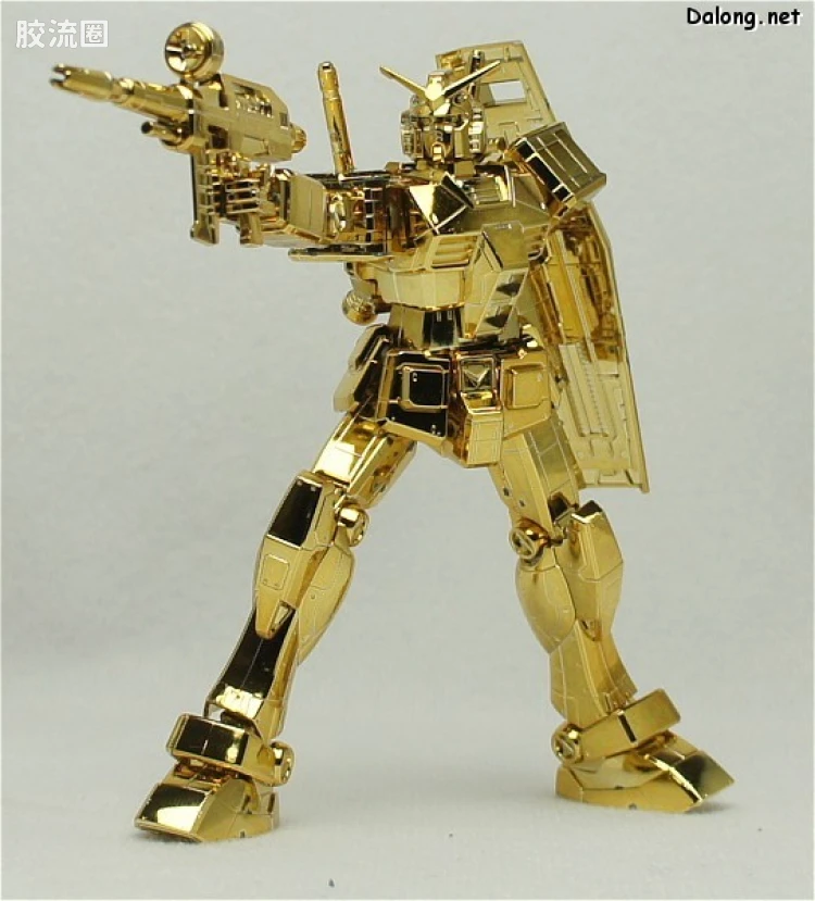 HGUC HG 30周年纪念版 (非HGUC) RX-78-2 高达 Ver.G30th 珍藏金色Ver. - 图片