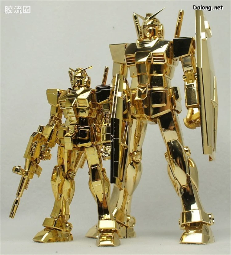 HGUC HG 30周年纪念版 (非HGUC) RX-78-2 高达 Ver.G30th 珍藏金色Ver. - 图片