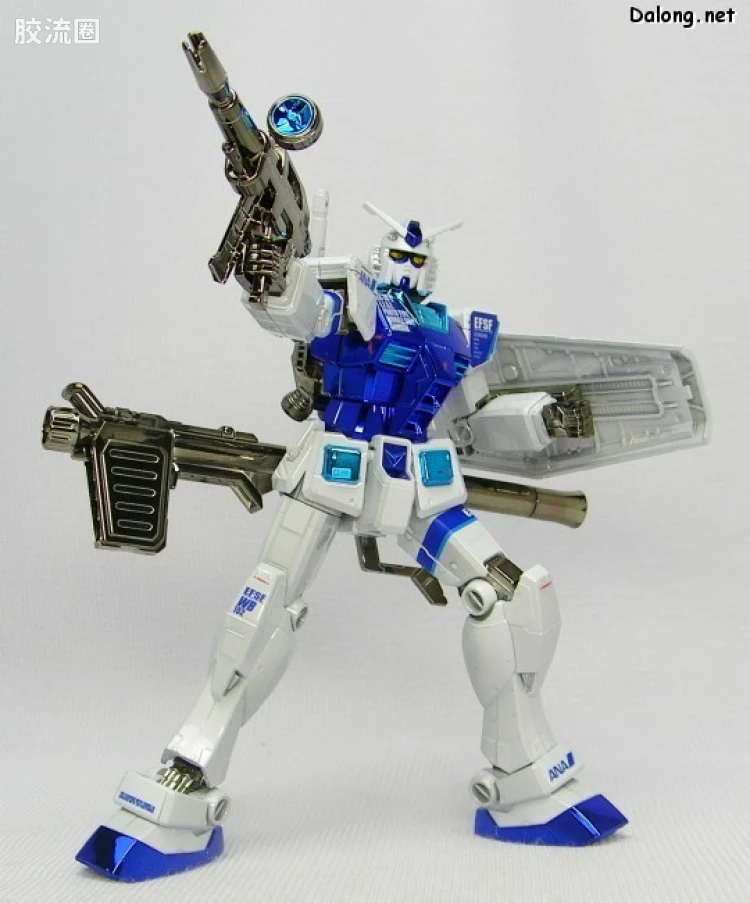 HGUC HG 30周年纪念版 (非HGUC) RX-78-2 高达 Ver.G30th ANA原创色 电镀版 - 图片