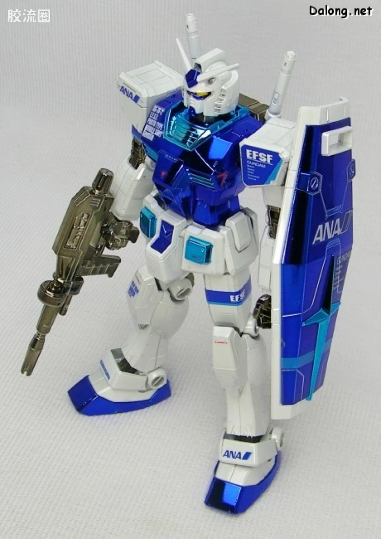 HGUC HG 30周年纪念版 (非HGUC) RX-78-2 高达 Ver.G30th ANA原创色 电镀版 - 图片