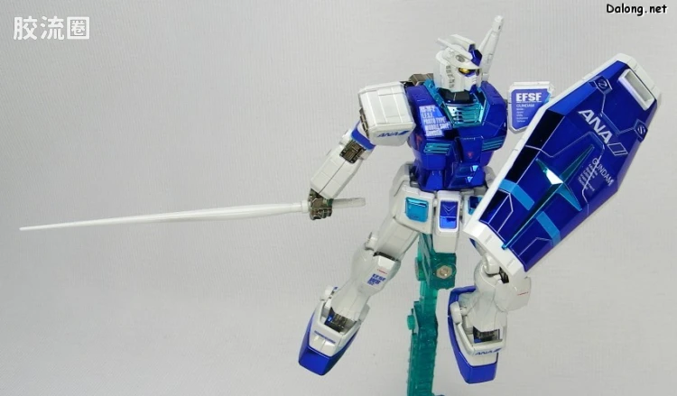 HGUC HG 30周年纪念版 (非HGUC) RX-78-2 高达 Ver.G30th ANA原创色 电镀版 - 图片