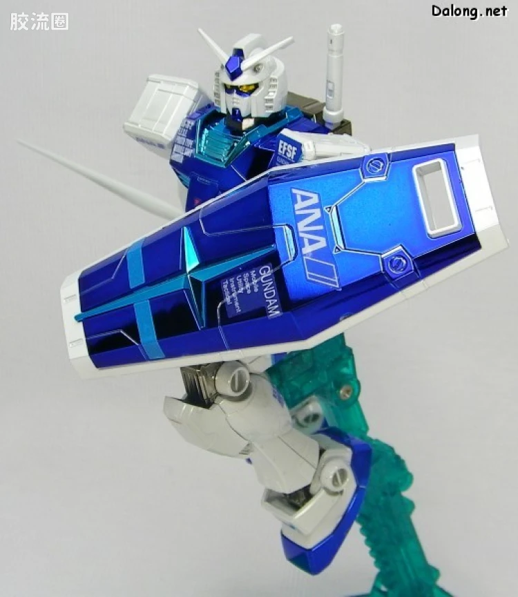 HGUC HG 30周年纪念版 (非HGUC) RX-78-2 高达 Ver.G30th ANA原创色 电镀版 - 图片