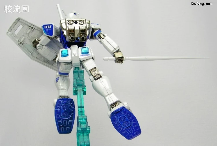 HGUC HG 30周年纪念版 (非HGUC) RX-78-2 高达 Ver.G30th ANA原创色 电镀版 - 图片