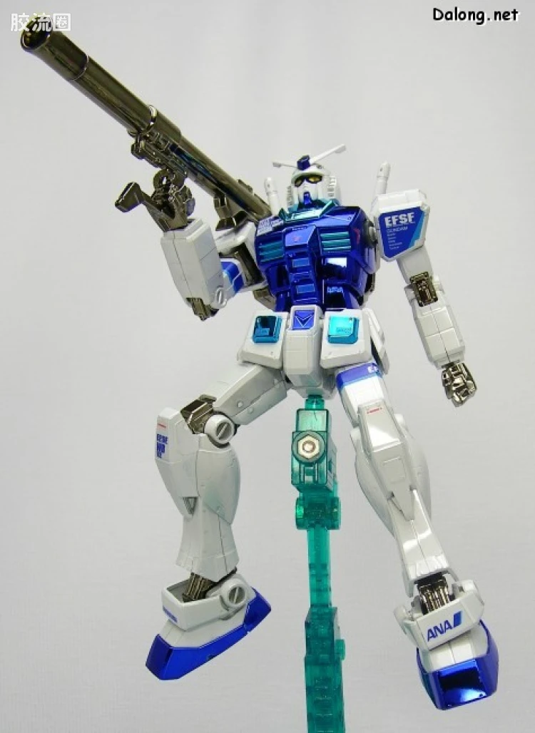 HGUC HG 30周年纪念版 (非HGUC) RX-78-2 高达 Ver.G30th ANA原创色 电镀版 - 图片