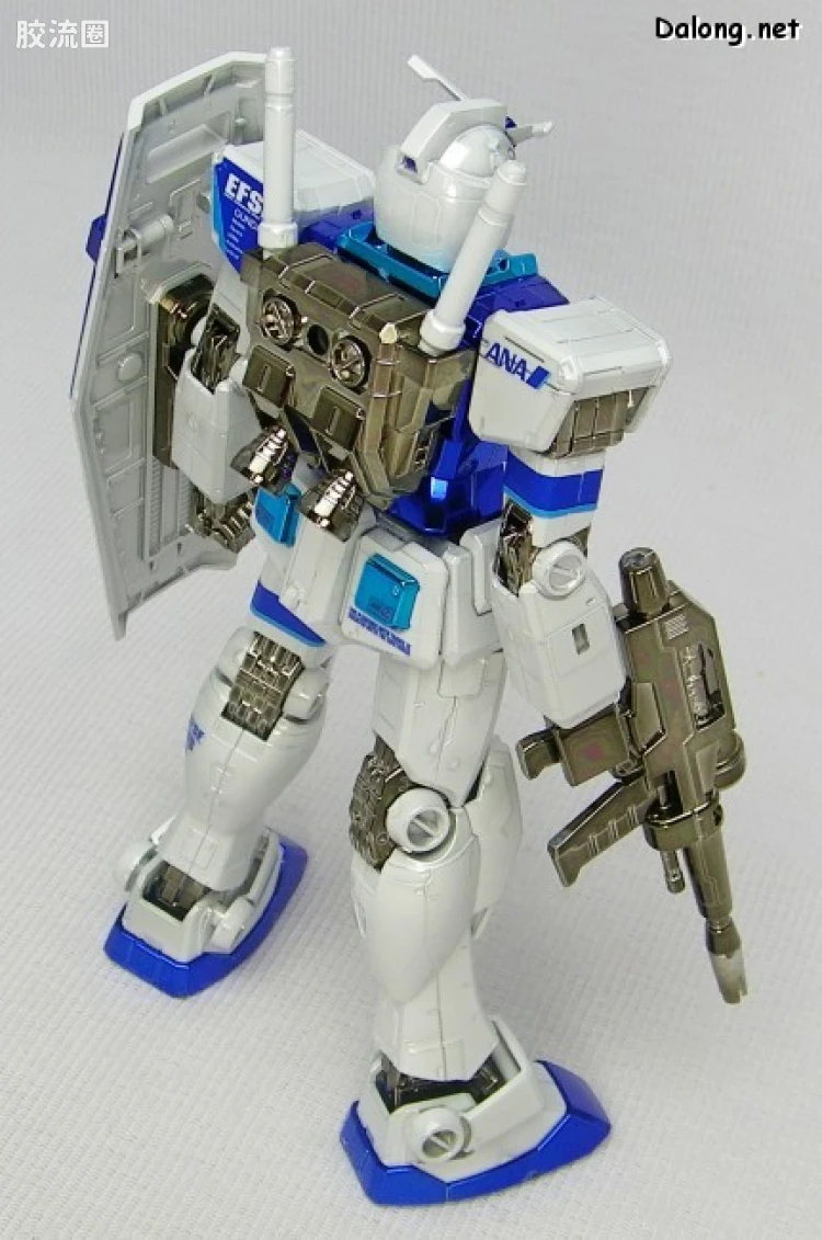 HGUC HG 30周年纪念版 (非HGUC) RX-78-2 高达 Ver.G30th ANA原创色 电镀版 - 图片