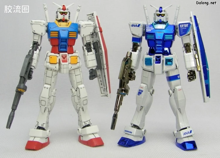HGUC HG 30周年纪念版 (非HGUC) RX-78-2 高达 Ver.G30th ANA原创色 电镀版 - 图片