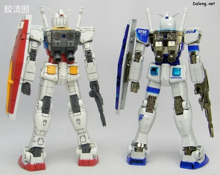 HGUC HG 30周年纪念版 (非HGUC) RX-78-2 高达 Ver.G30th ANA原创色 电镀版 - 图片