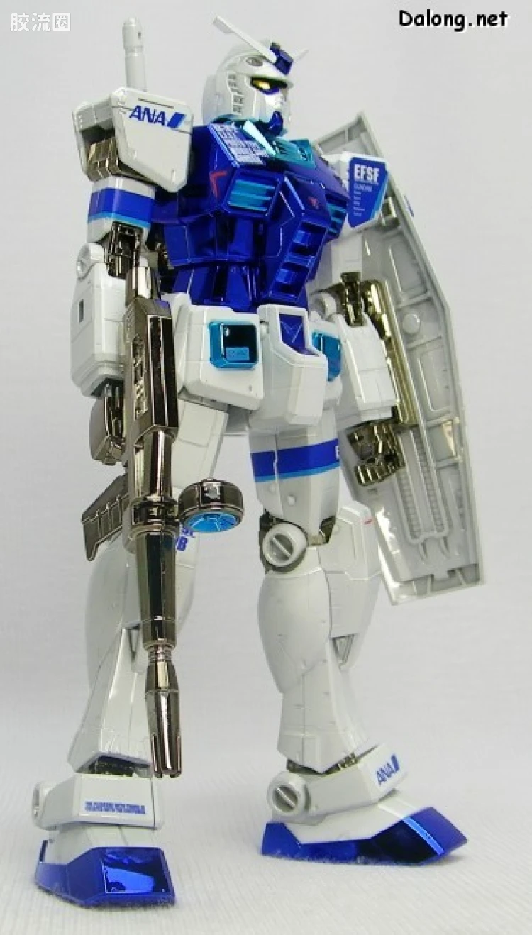 HGUC HG 30周年纪念版 (非HGUC) RX-78-2 高达 Ver.G30th ANA原创色 电镀版 - 图片
