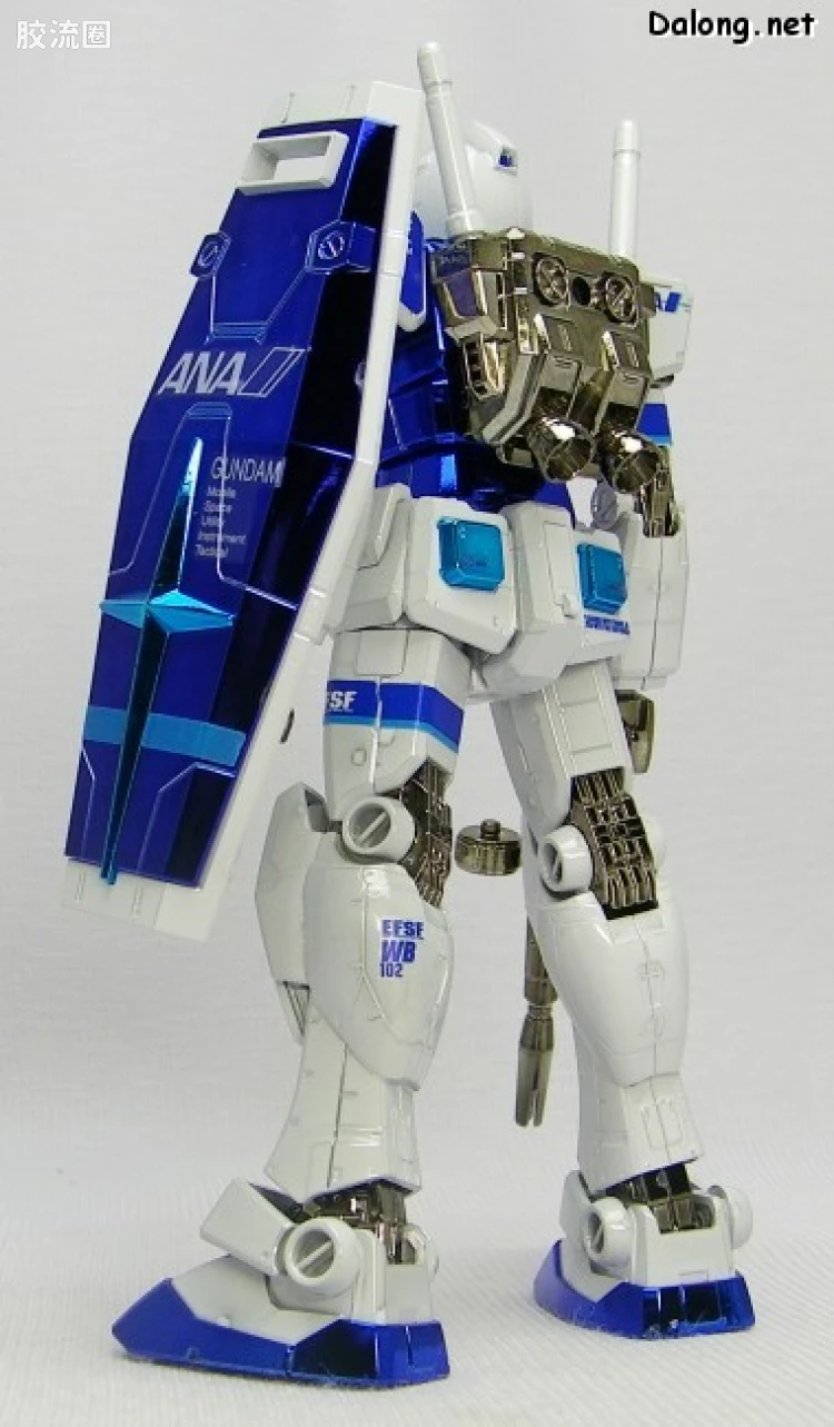 HGUC HG 30周年纪念版 (非HGUC) RX-78-2 高达 Ver.G30th ANA原创色 电镀版 - 图片