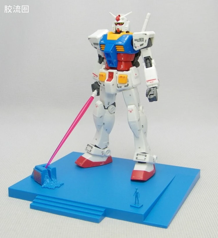 HGUC HG 30周年纪念版 (非HGUC) RX-78-2 高达 Ver.G30th (RG1/1高达计划) - 图片