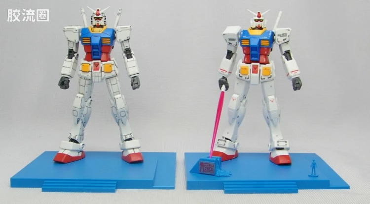 HGUC HG 30周年纪念版 (非HGUC) RX-78-2 高达 Ver.G30th (RG1/1高达计划) - 图片