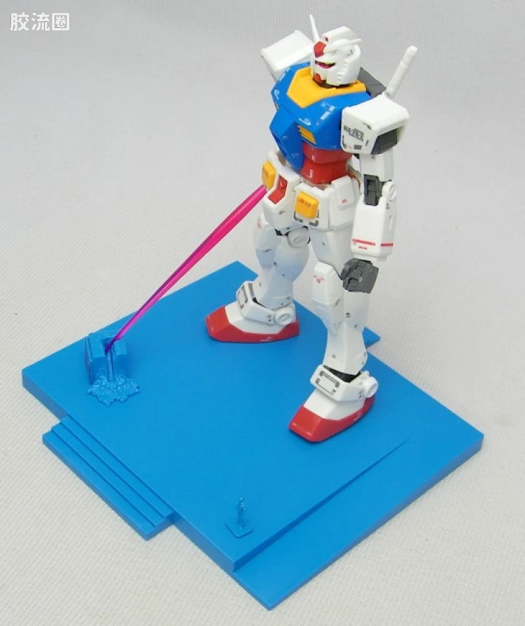 HGUC HG 30周年纪念版 (非HGUC) RX-78-2 高达 Ver.G30th (RG1/1高达计划) - 图片