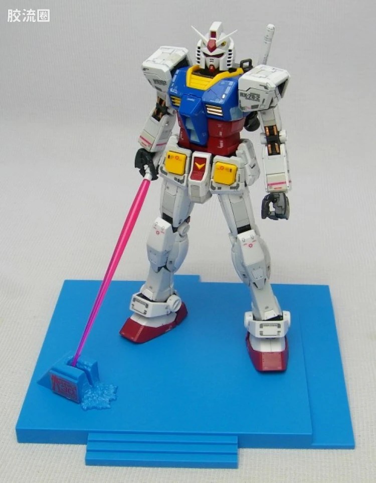 HGUC HG 30周年纪念版 (非HGUC) RX-78-2 高达 Ver.G30th (RG1/1高达计划) - 图片
