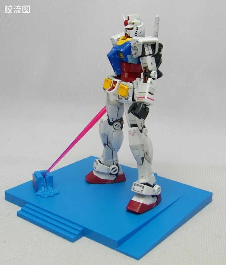 HGUC HG 30周年纪念版 (非HGUC) RX-78-2 高达 Ver.G30th (RG1/1高达计划) - 图片
