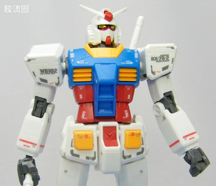 HGUC HG 30周年纪念版 (非HGUC) RX-78-2 高达 Ver.G30th (RG1/1高达计划) - 图片