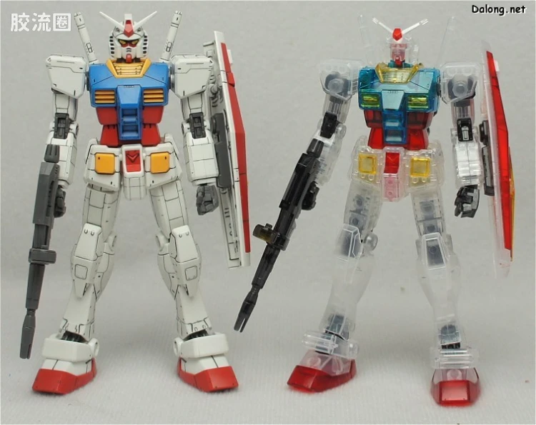 HGUC HG 30周年纪念版 (非HGUC) RX-78-2 高达 Ver.G30th 透明版 - 图片