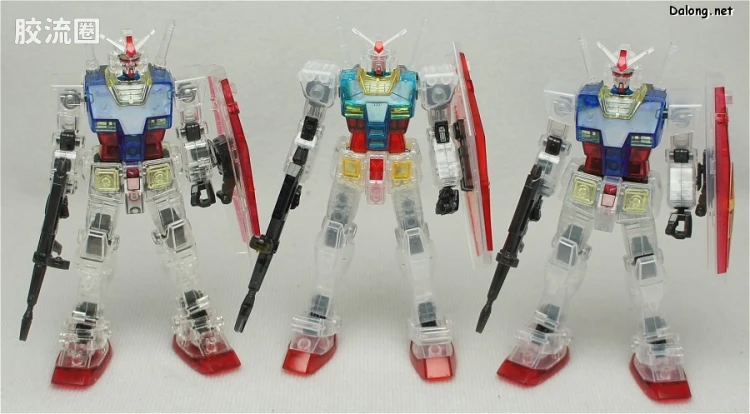 HGUC HG 30周年纪念版 (非HGUC) RX-78-2 高达 Ver.G30th 透明版 - 图片