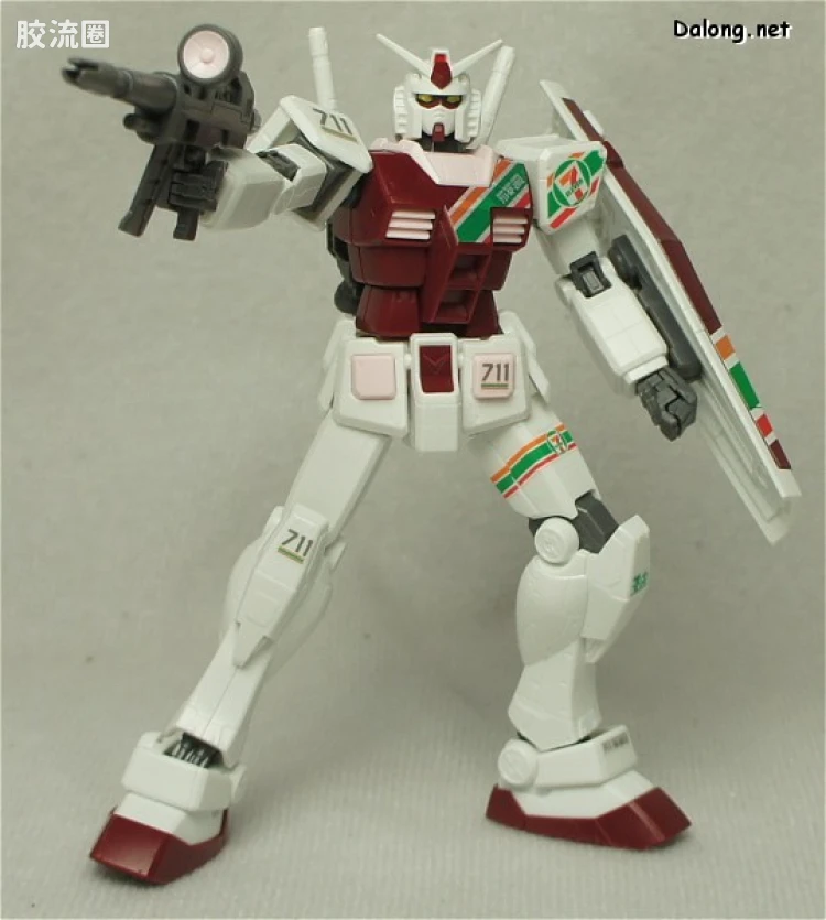 HGUC HG 30周年纪念版 (非HGUC) RX-78-2 高达 Ver.G30th Ver.GFT 7-11配色 - 图片
