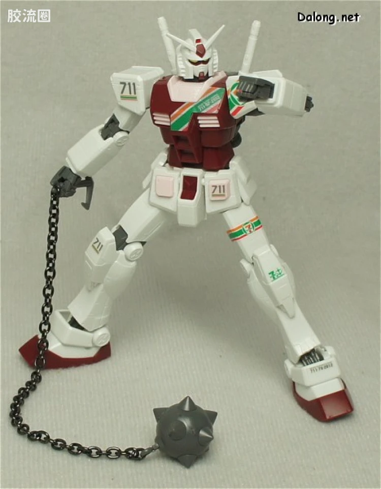 HGUC HG 30周年纪念版 (非HGUC) RX-78-2 高达 Ver.G30th Ver.GFT 7-11配色 - 图片