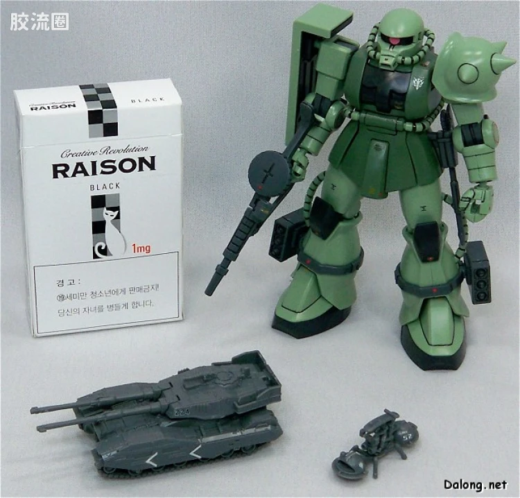 HGUC HG U.C.Hard Graph 扎古陆战套装 - 图片